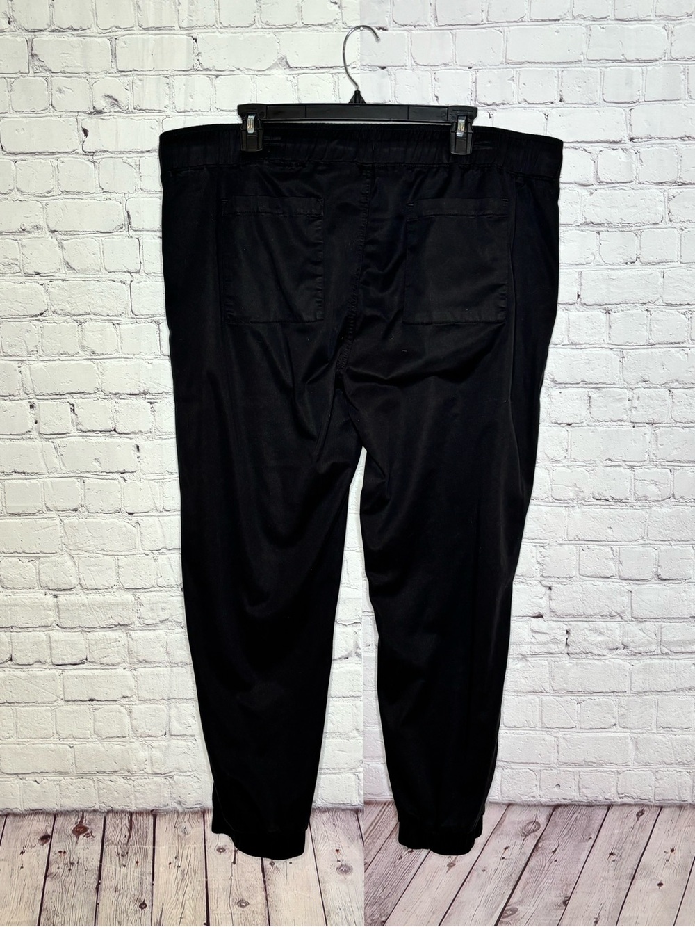Buffalo David Bitton Black Drawstring Jogger Pants Size XL - Picture 4 of 12